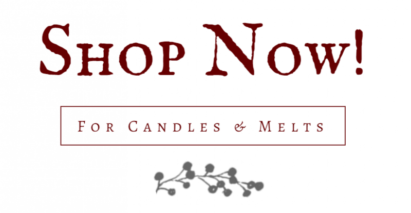 shop now for candles and melts 