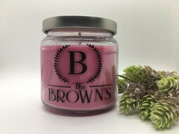Personalized Candle with monogram